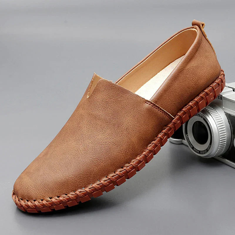 Marius - Elegante Lette Læder Loafers