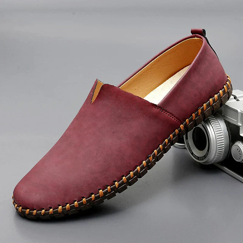 Marius - Elegante Lette Læder Loafers