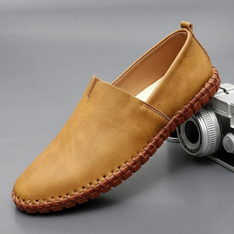Marius - Elegante Lette Læder Loafers