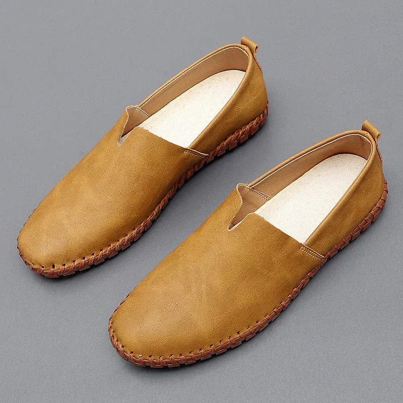 Marius - Elegante Lette Læder Loafers