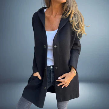 Babette - Dlhá Bunda s Kapucňou Prvej Kvality