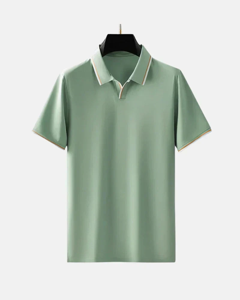 Gaultier - Polo de Manga Corta de Seda Prestige