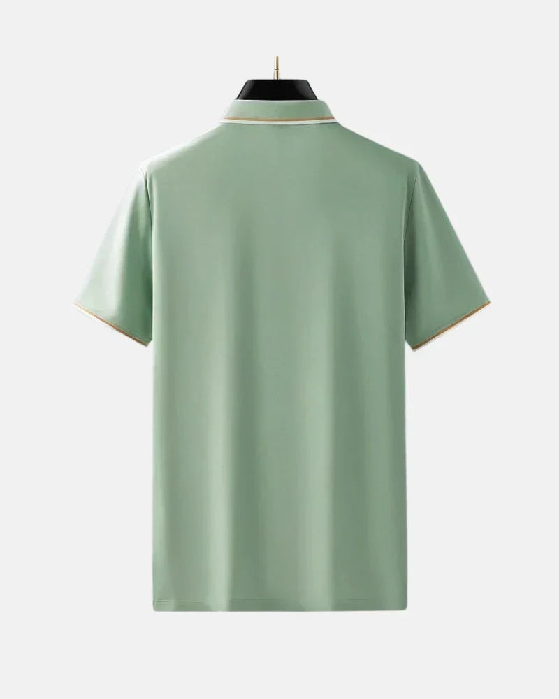 Gaultier - Polo de Manga Corta de Seda Prestige