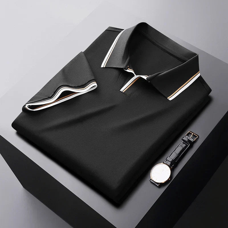 Gaultier - Polo de Manga Corta de Seda Prestige