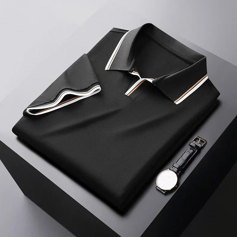 Gaultier - Polo de Manga Corta de Seda Prestige