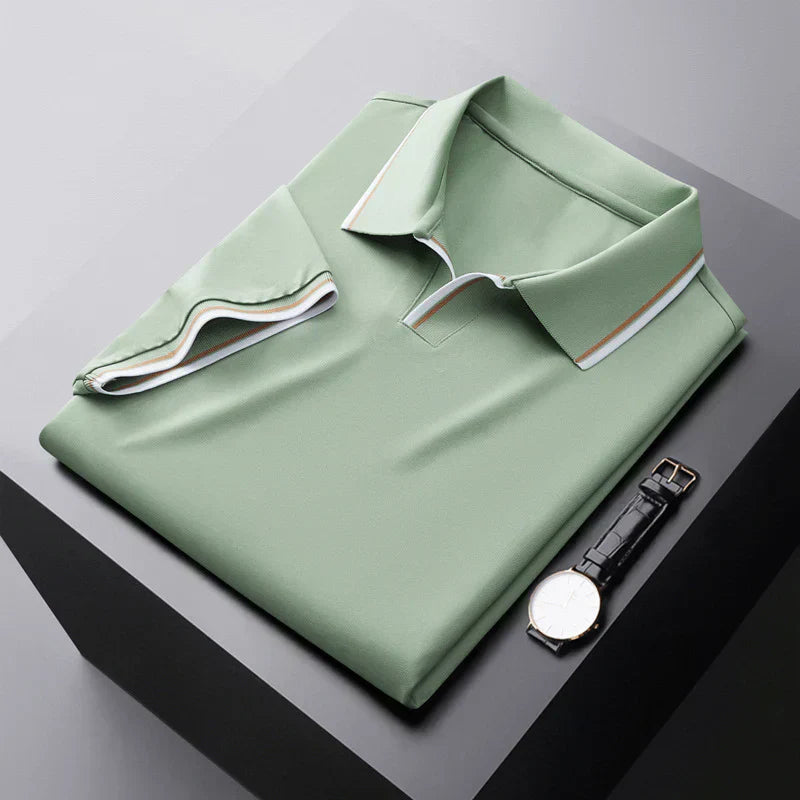 Gaultier - Polo de Manga Corta de Seda Prestige