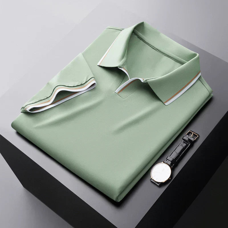 Gaultier - Polo de Manga Corta de Seda Prestige