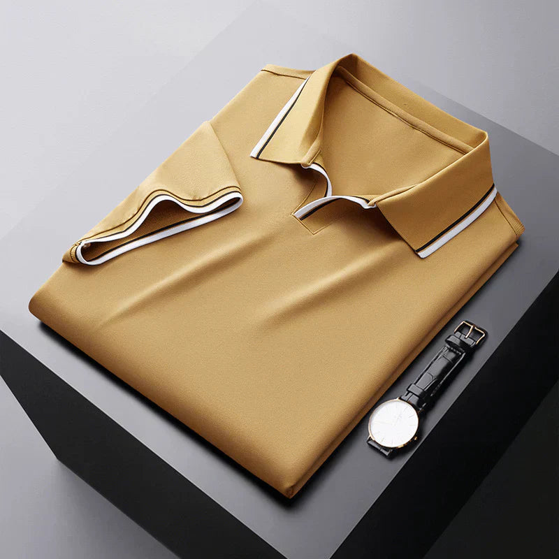 Gaultier - Polo de Manga Corta de Seda Prestige