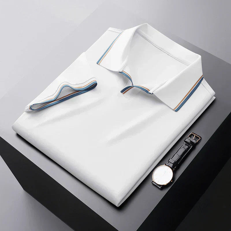 Gaultier - Polo de Manga Corta de Seda Prestige