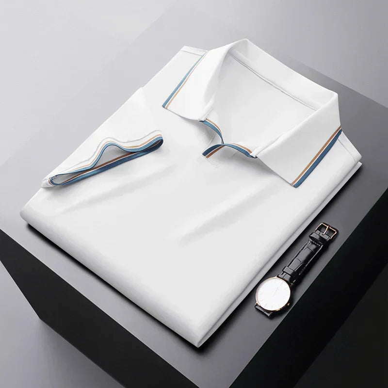 Gaultier - Polo de Manga Corta de Seda Prestige