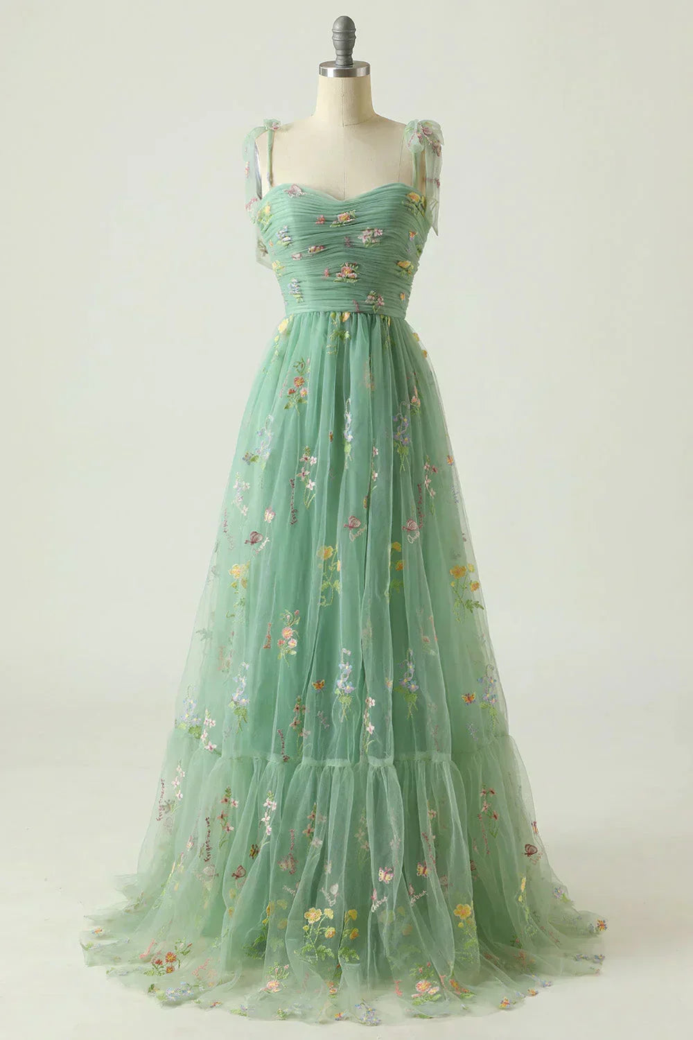 Aurora - Robe de Bal en Tulle Brodée Haut de Gamme