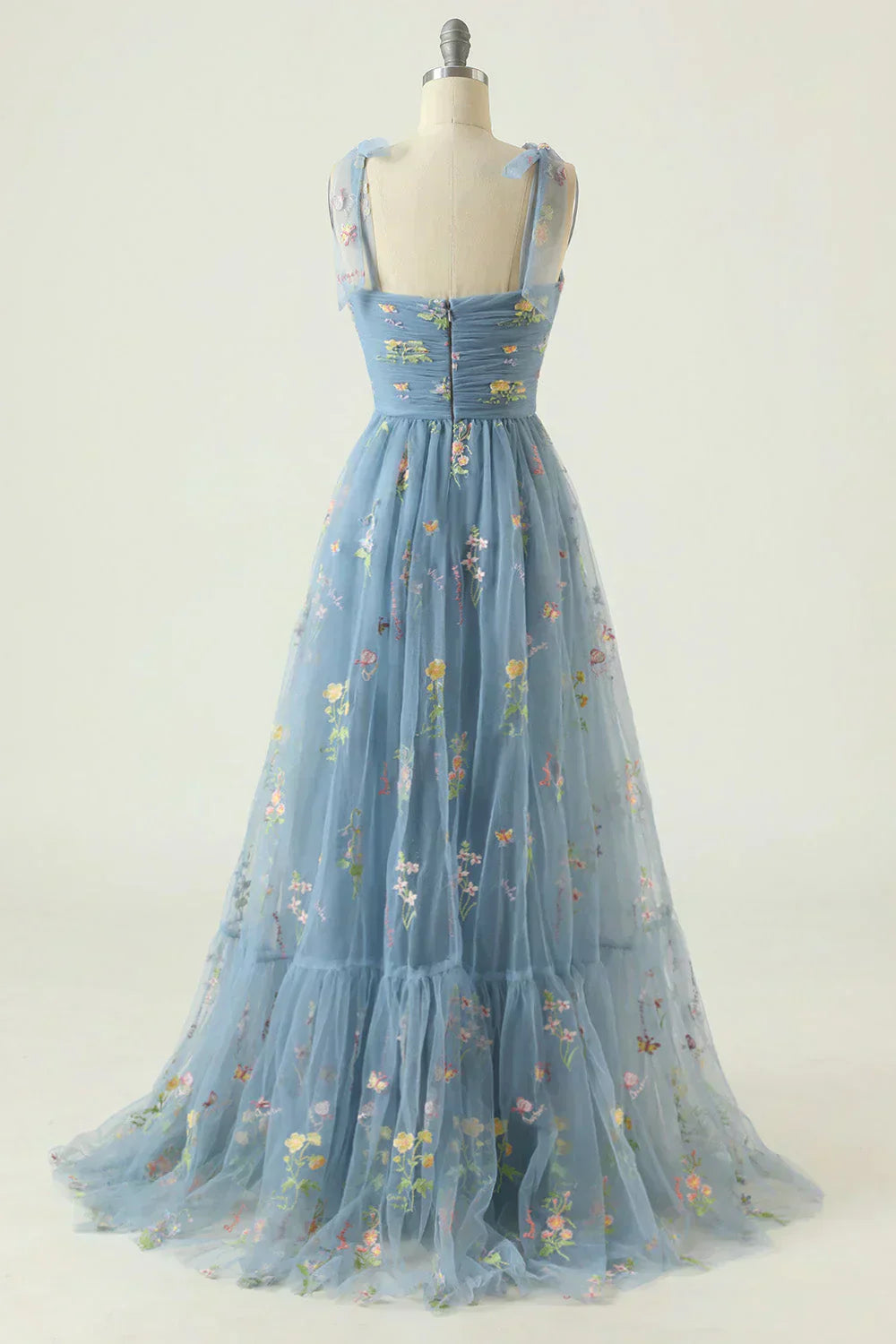 Aurora - Robe de Bal en Tulle Brodée Haut de Gamme