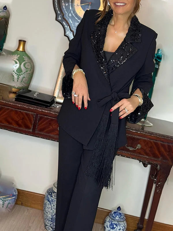Daniela - Women's Evening Jacket & Pants Set