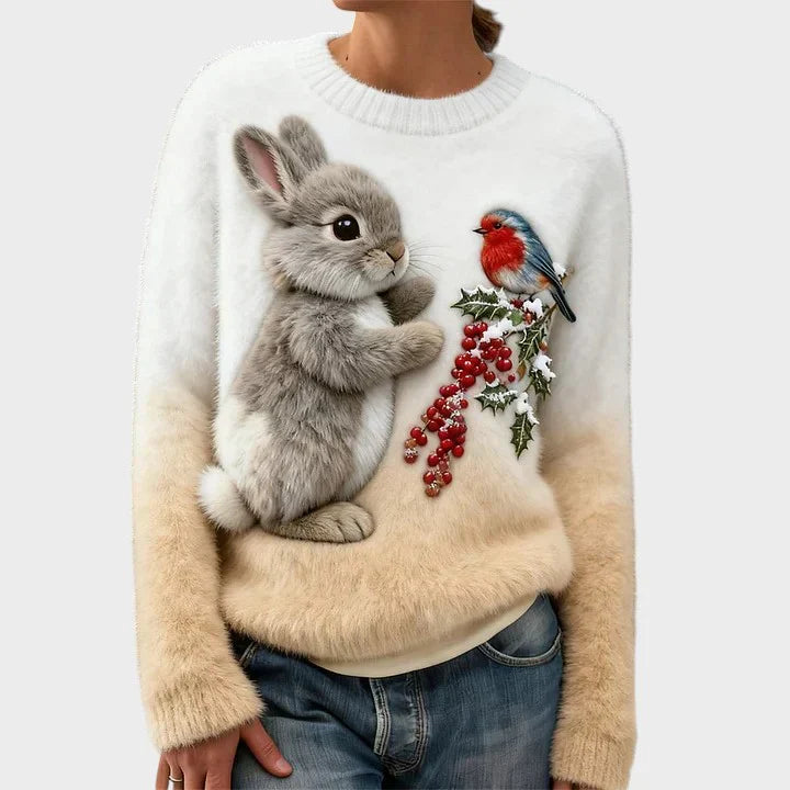 Apolline - Pull Hiver Enchanté Douceur Ultime