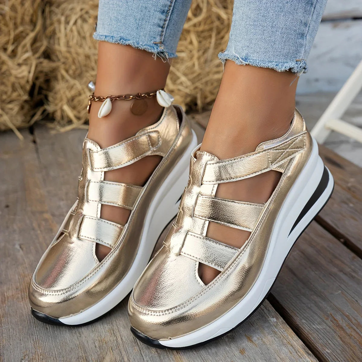 Doriane - Top Komfort Ortopædiske Platformsandaler