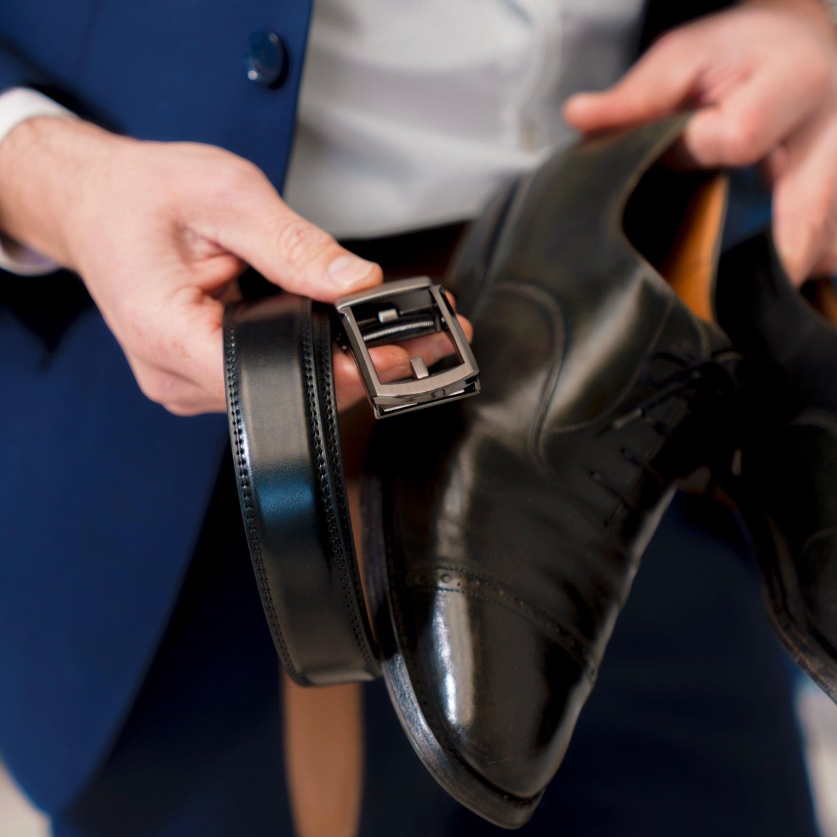 Baulto® Ceinture Intelligente Sans Trous en Cuir