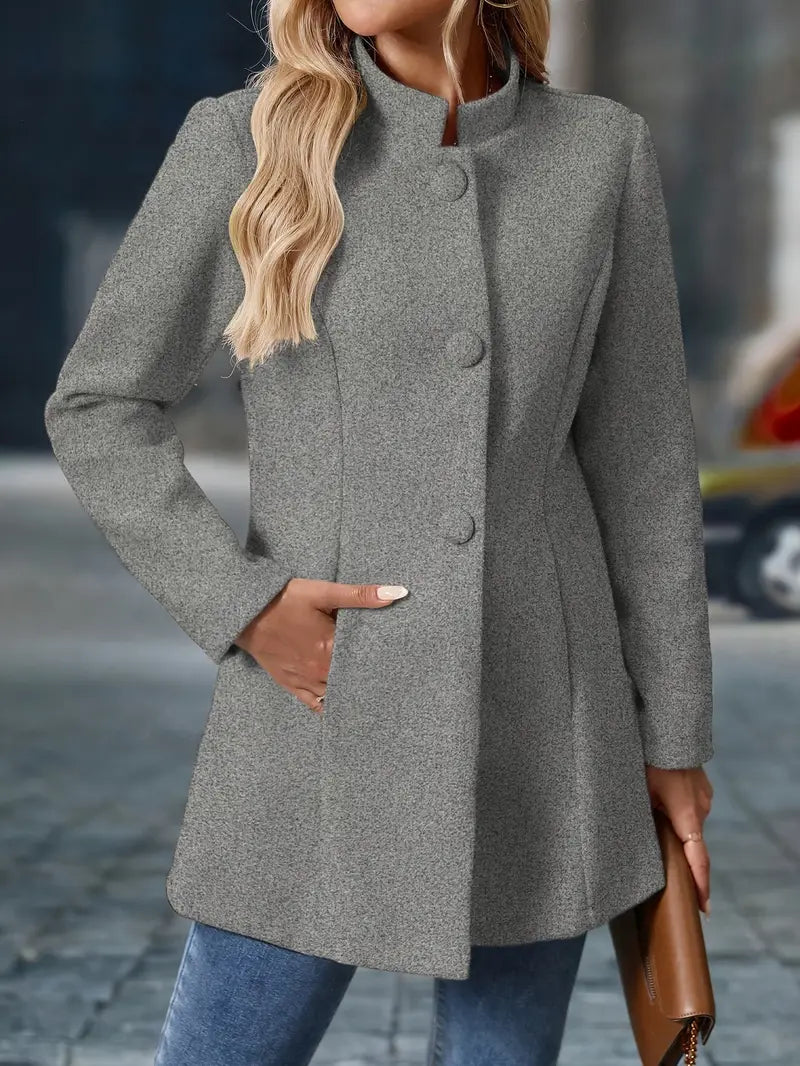 Priscilla - Elegant Blazer Style Long Jacket