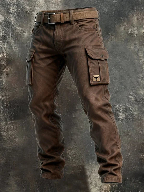 Dean - Pantalón Cargo Versátil de Algodón Reforzado Resistente