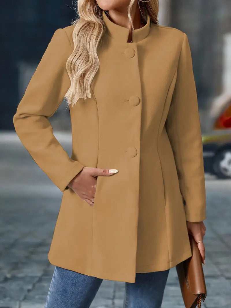 Priscilla - Elegant Blazer Style Long Jacket