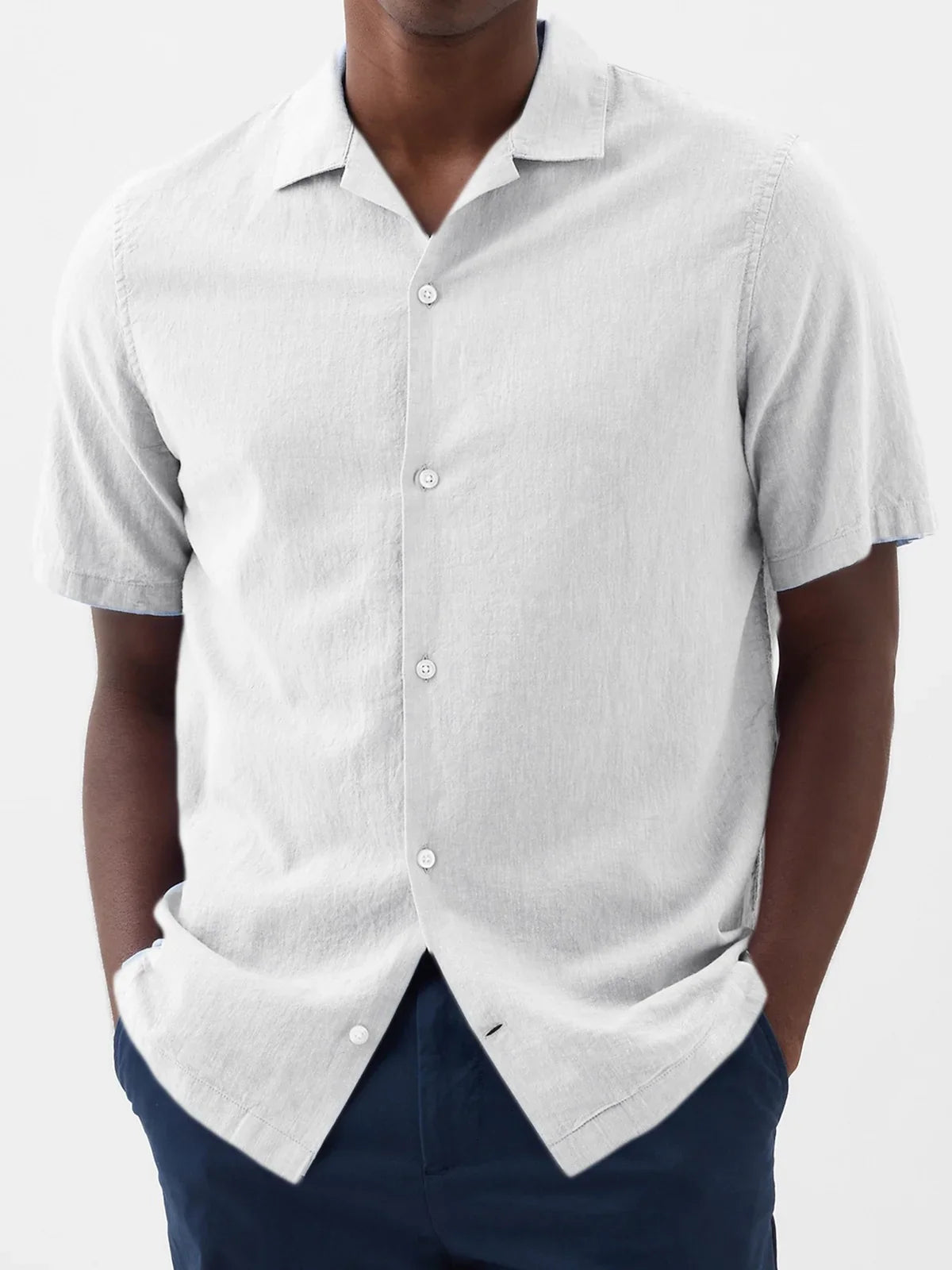 Pharell - Økologisk Bomulds Sommer Skjorte