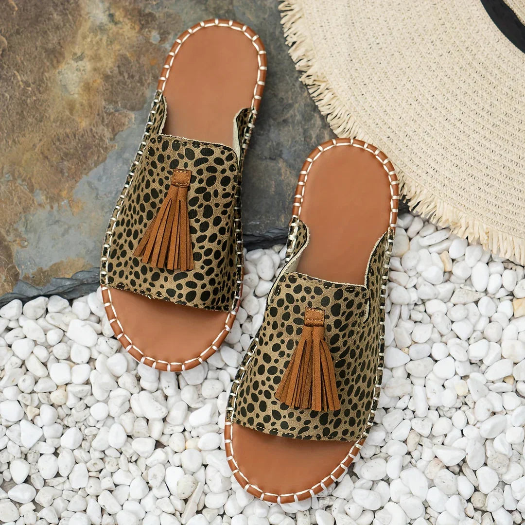 Bettina - Komfortable Sandaler i Bohemestil