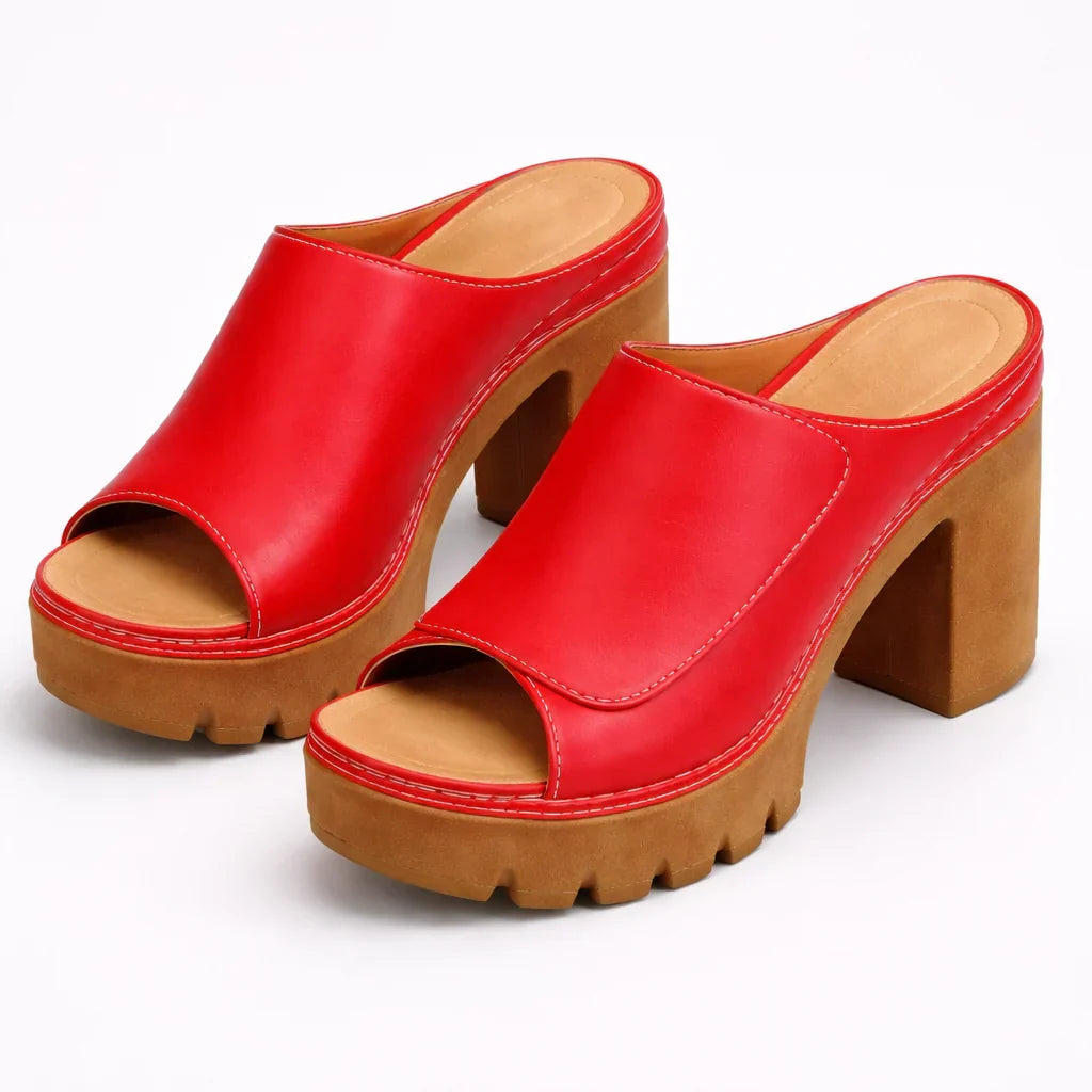 Berylla - Mules de Plataforma con Correa Ajustable