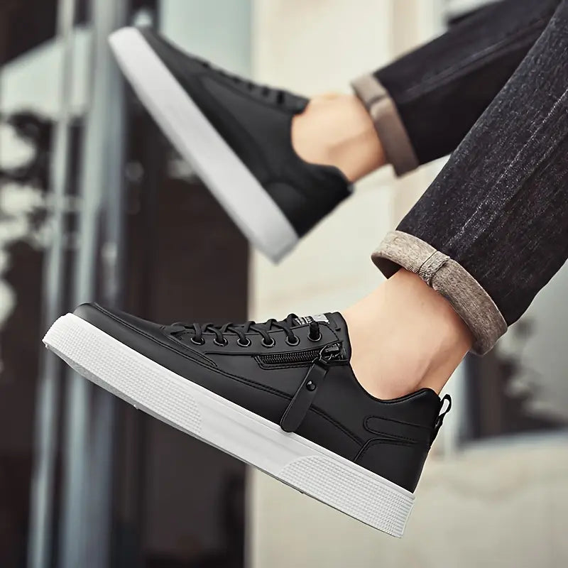 Elias - Trendy Urbane Lædersneakers