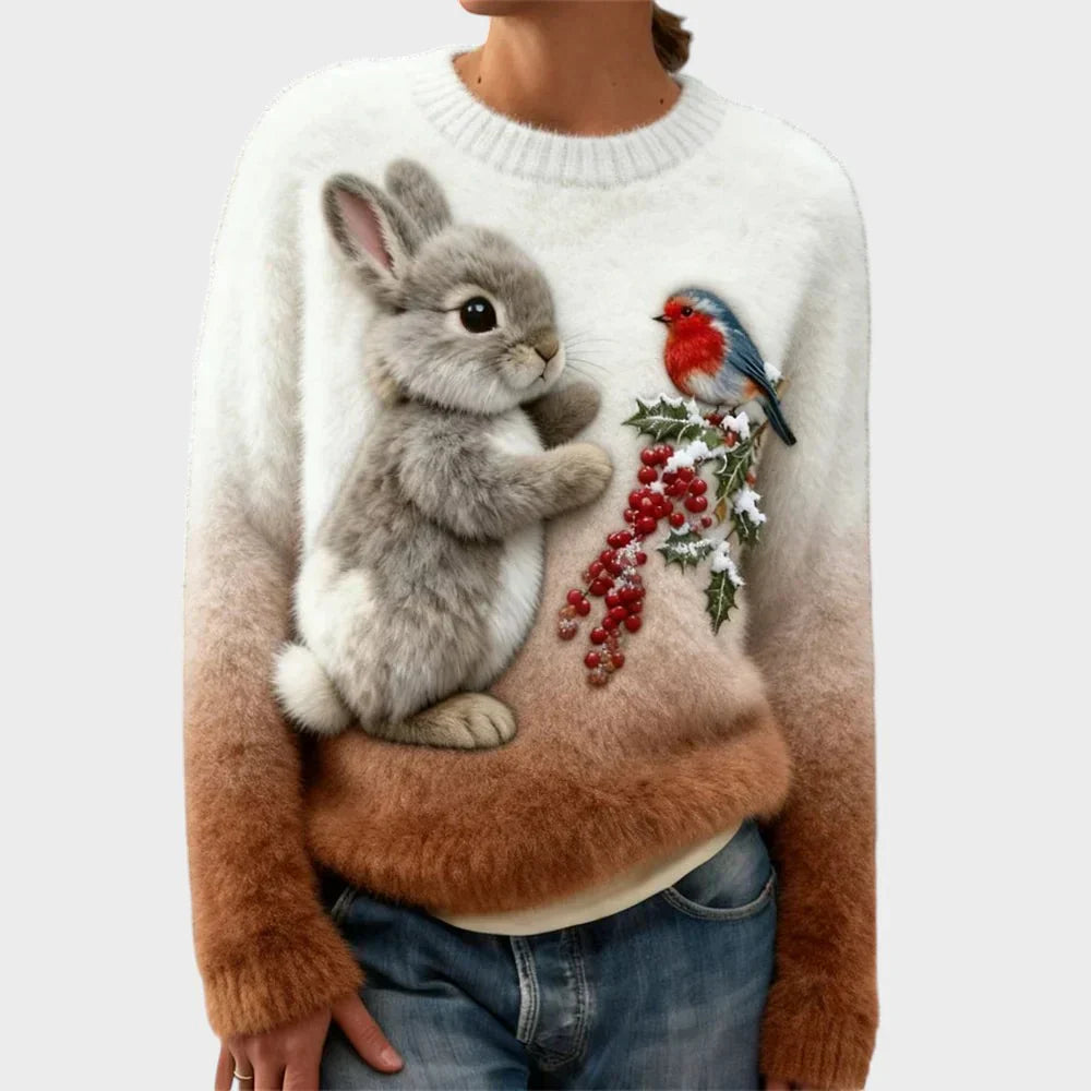 Apolline - Pull Hiver Enchanté Douceur Ultime