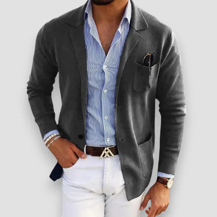 Gareth - Premium Natural Fiber Blazer