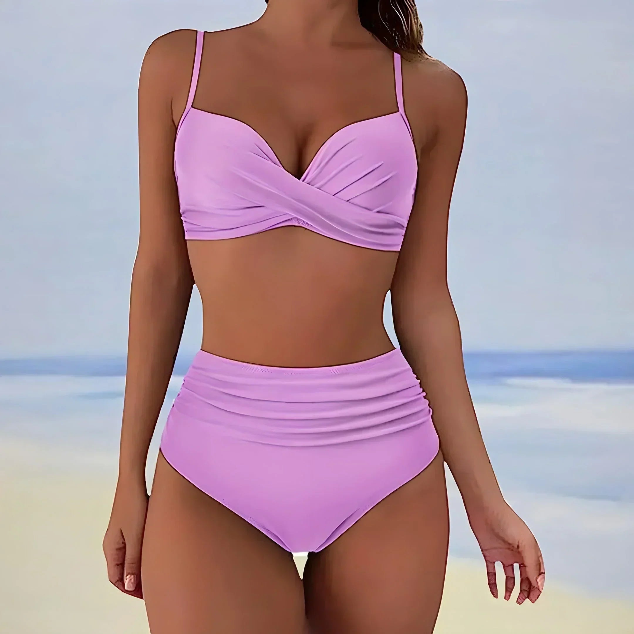 Laura - Bikini Taille Haute 2024