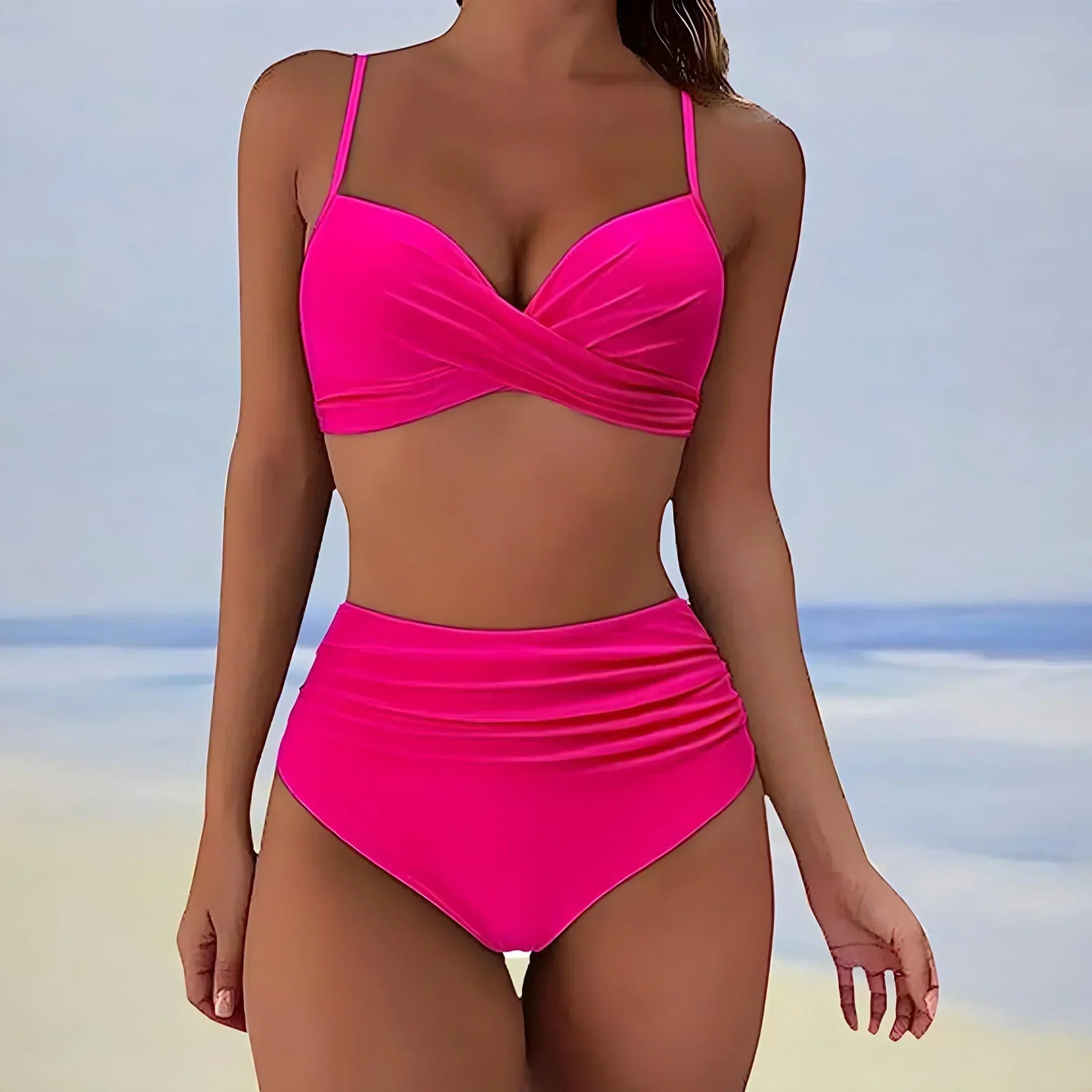 Laura - Bikini Taille Haute 2024