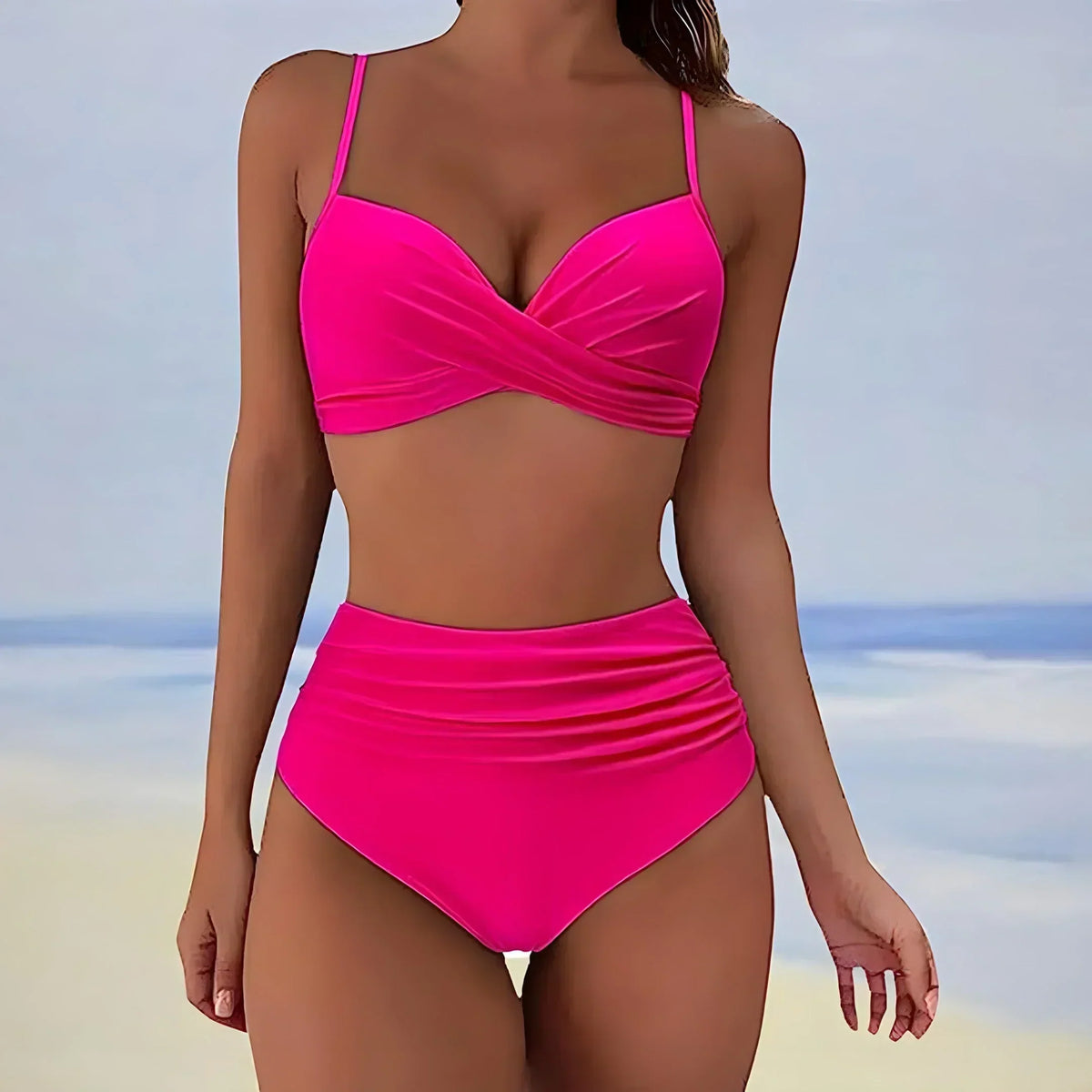 Laura - Bikini Taille Haute 2024