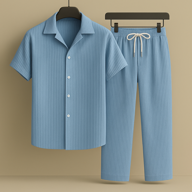 Isaac - Prémiová Ľanová Košeľa a Nohavicová Súprava