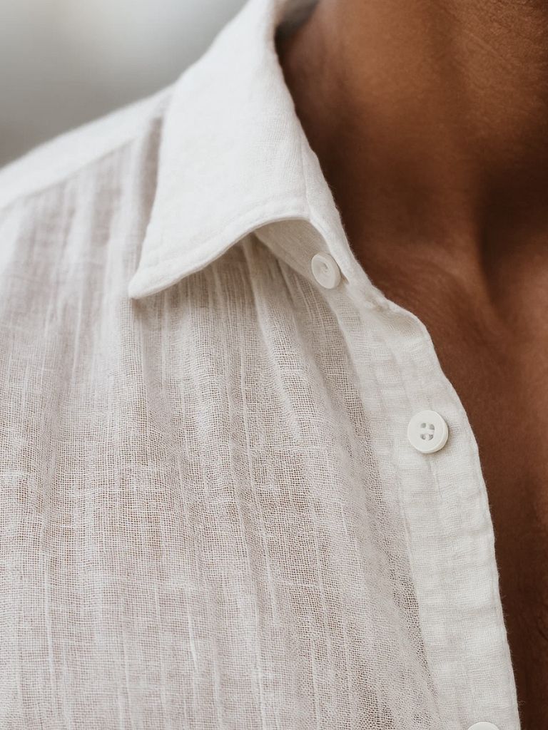 Malick - Camisa de Lino Superior Esencial