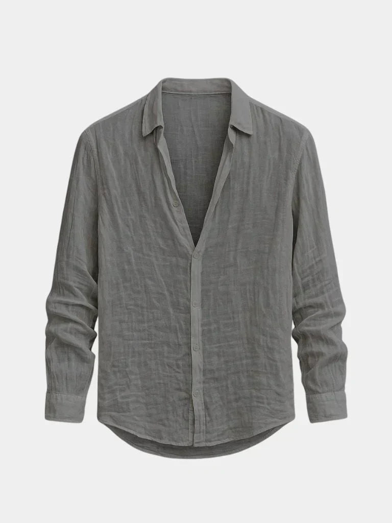 Malick - Camisa de Lino Superior Esencial