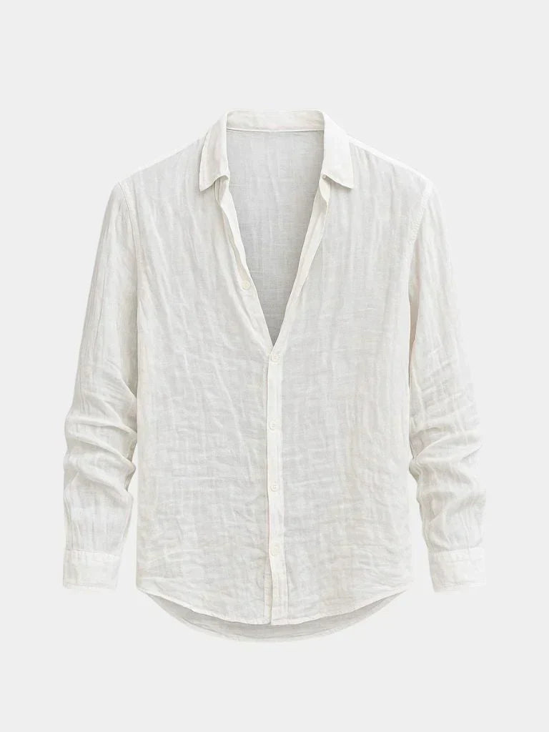 Malick - Camisa de Lino Superior Esencial