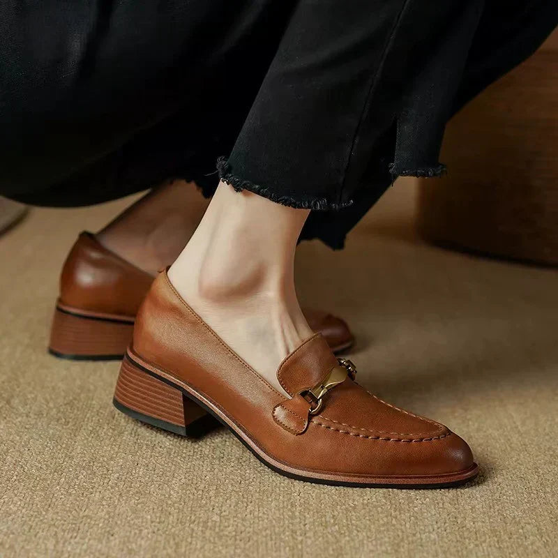 Marjory - Štýlové Mokasíny z Pravej Kože