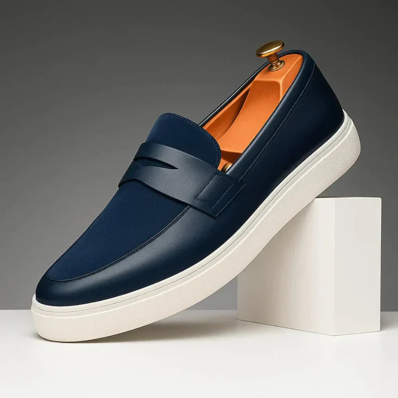 Barthel - Élégants Mocassins Épurés Cuir et Daim