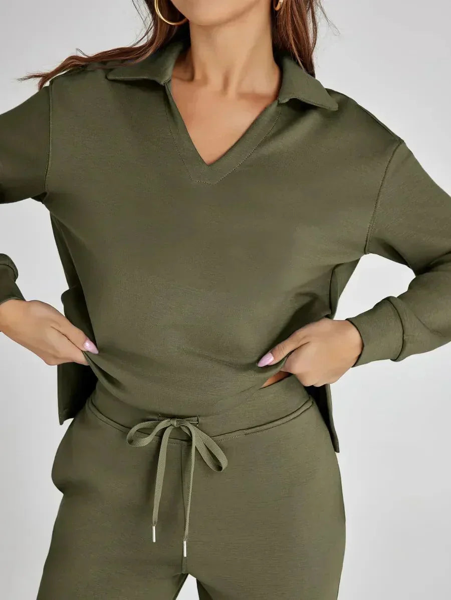Tanja - Elegantná a Pohodlná Súprava Polo a Nohavice
