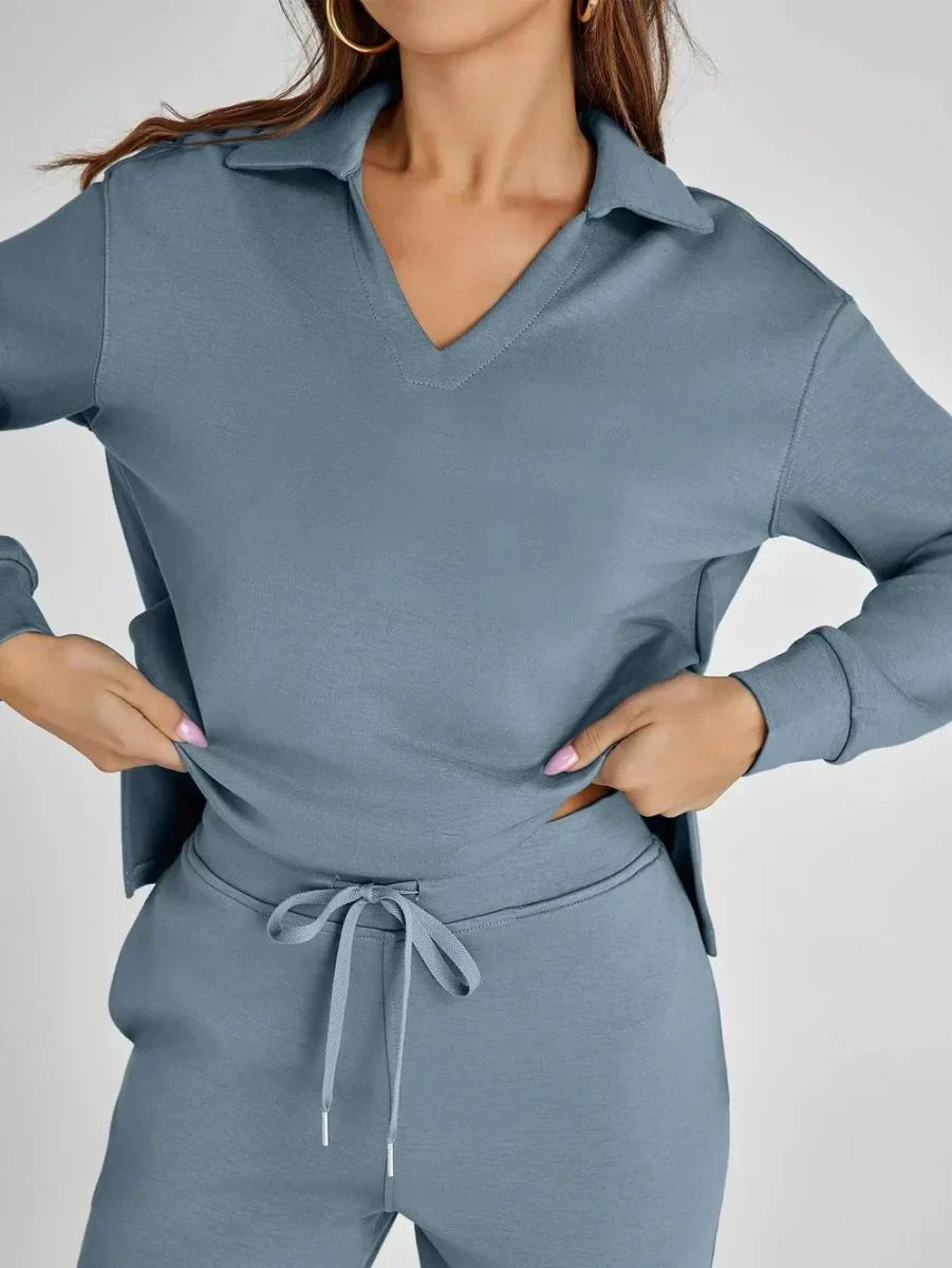 Tanja - Elegantná a Pohodlná Súprava Polo a Nohavice