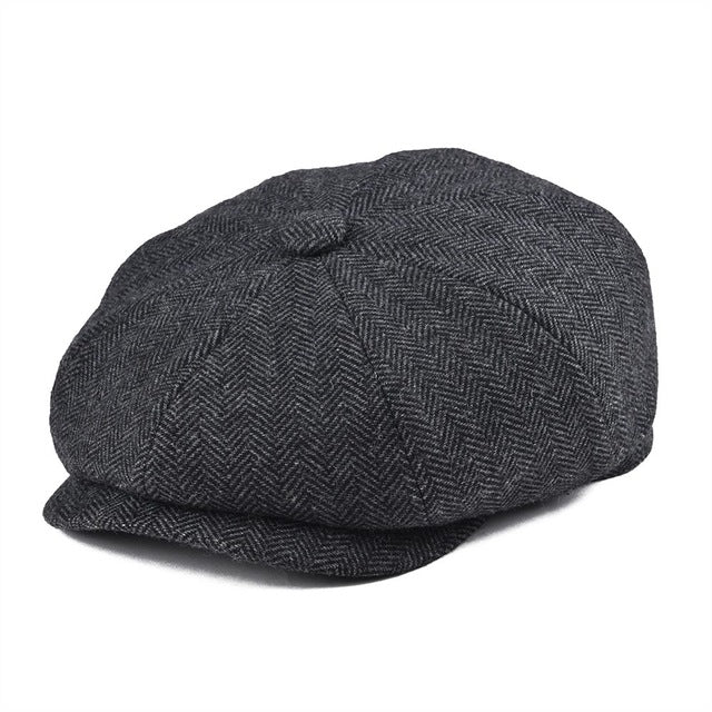 Shelby - Beret de Gentleman en Tweed | Peaky Blinders
