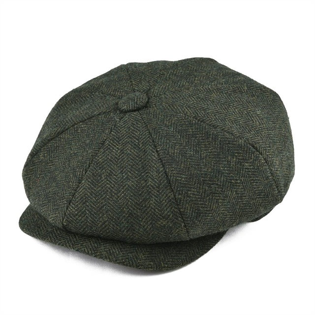 Shelby - Beret de Gentleman en Tweed | Peaky Blinders