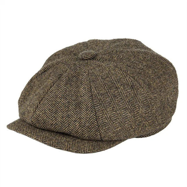 Shelby - Beret de Gentleman en Tweed | Peaky Blinders