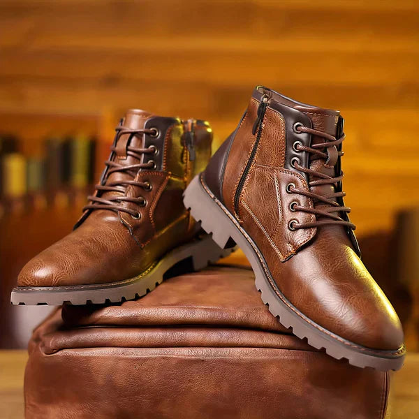 Barrett - Bottines en Cuir Premium Homme