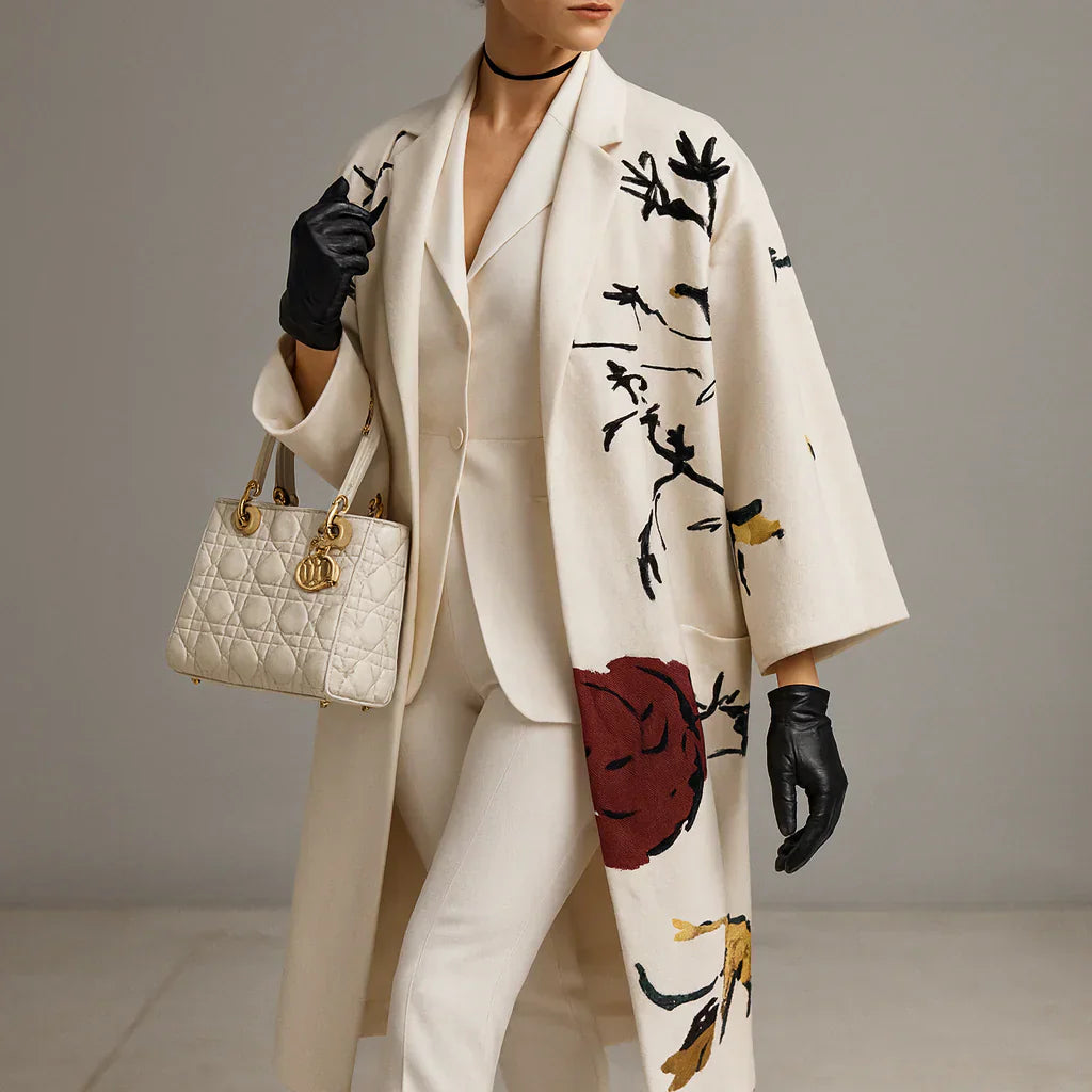 Alisiya - Manteau en Laine Collection Arty