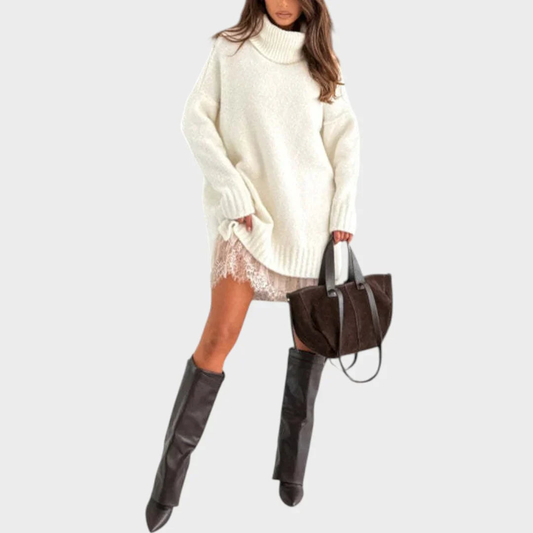 Barbary - Ensemble 2pcs Pull et Robe Superposable