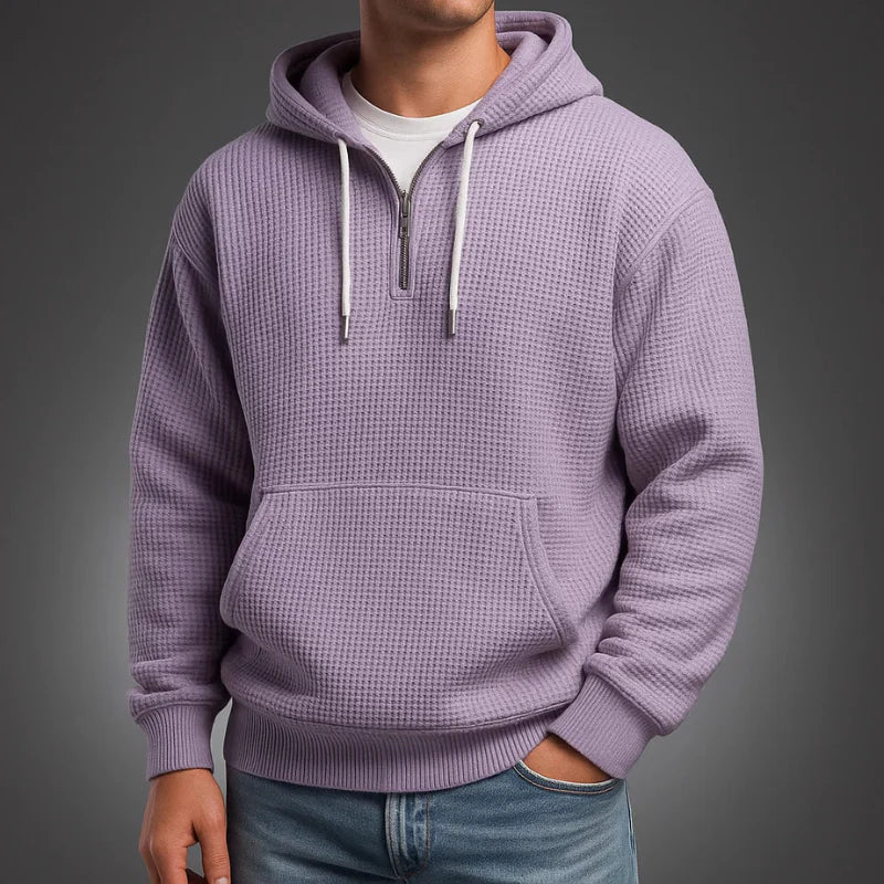 Mihran - Sweat à Capuche en Coton Gaufré