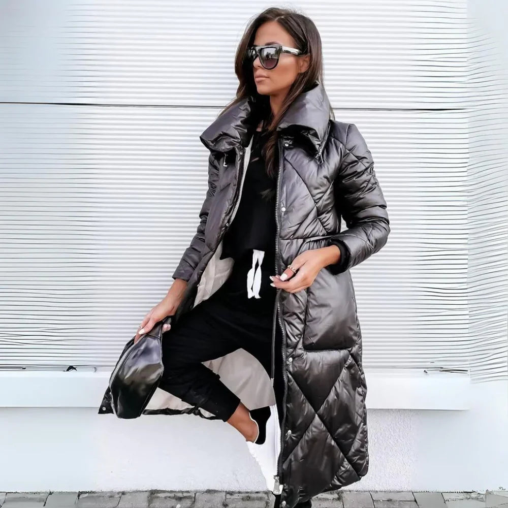 Dina - Longue Doudoune Thermique Tendance