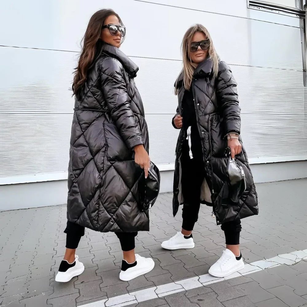 Dina - Longue Doudoune Thermique Tendance