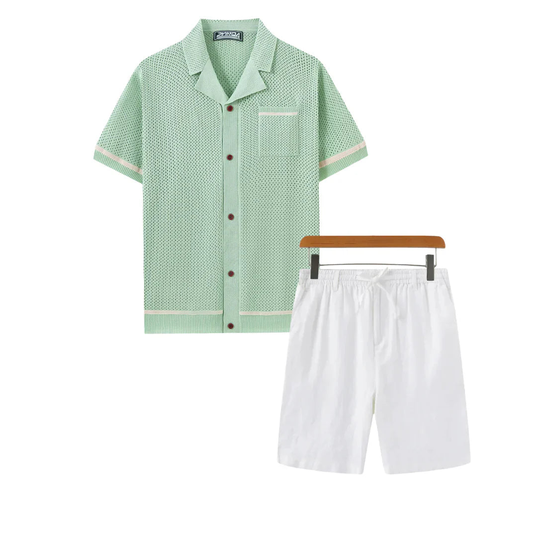 Leopold - Premium Strikket Skjorte